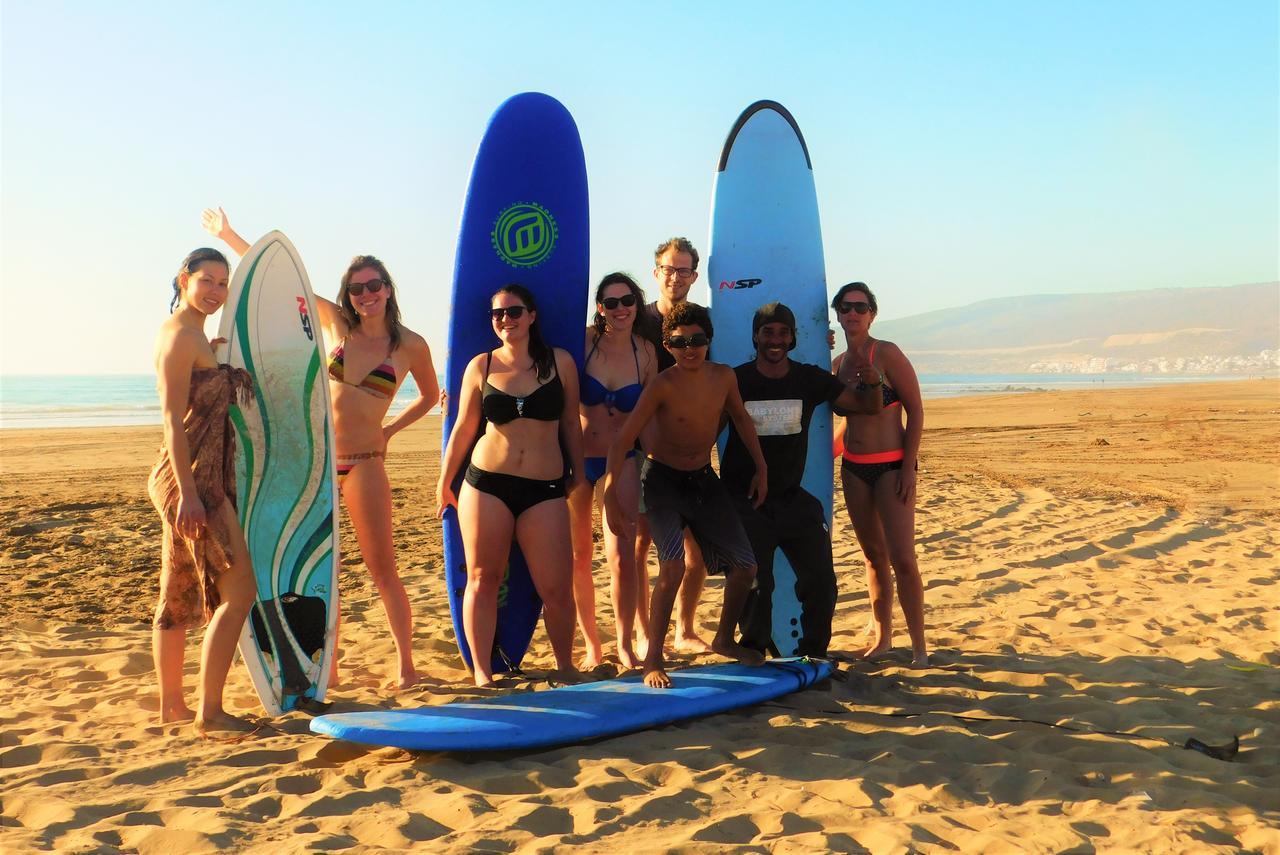 Хостел Surf & Yoga Paradise Morocco Tamraght Ou Fella Екстер'єр фото